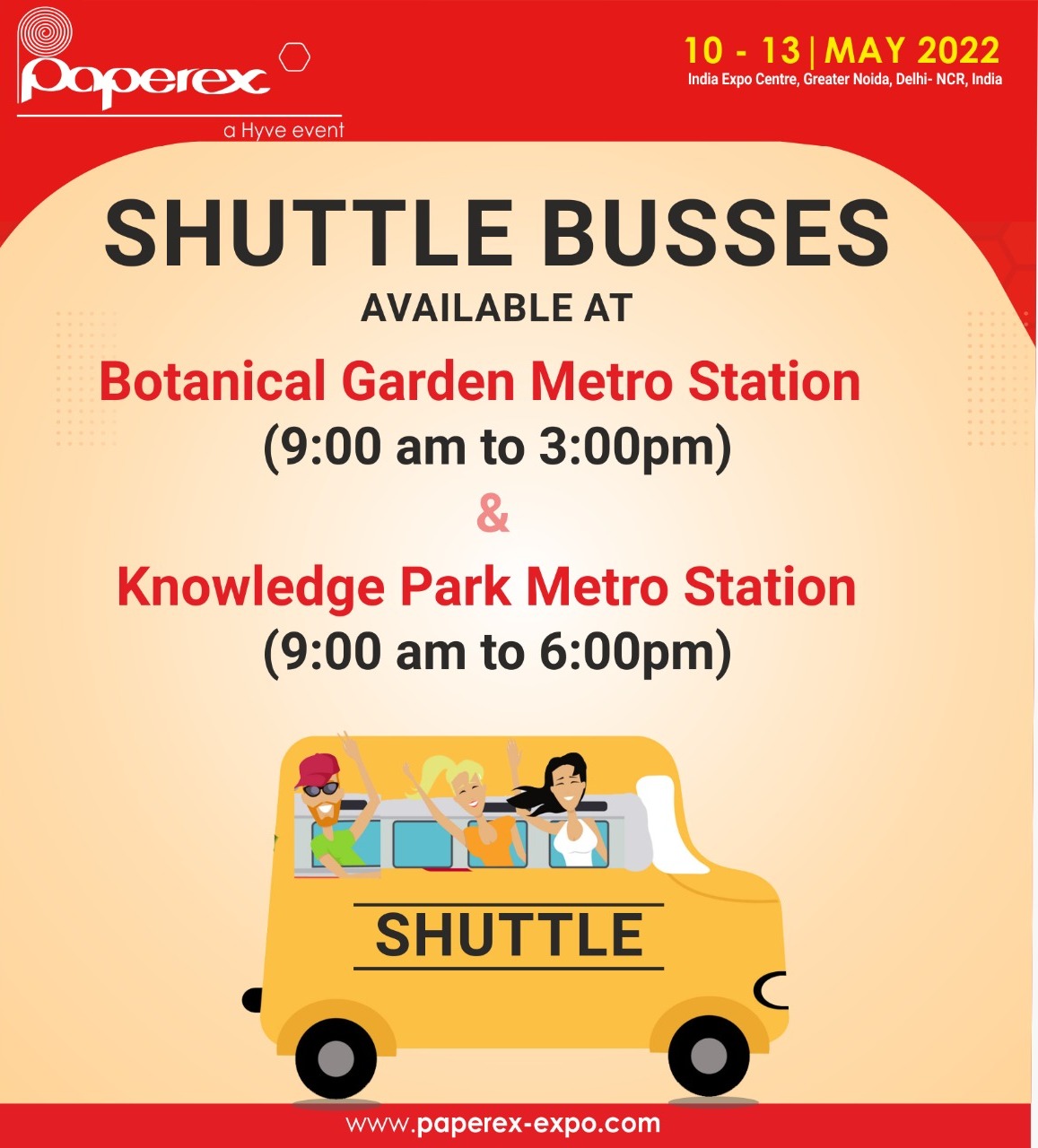 Shuttle Buses Announcement